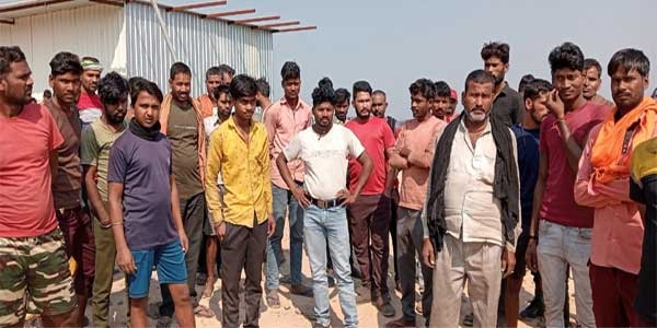 Truck drivers strike