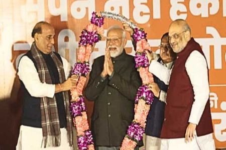 अभूतपूर्व...ऐतिहासिक हॅट्ट्रिकमुळे 2024 च्या विजयाची ‘गॅरंटी’