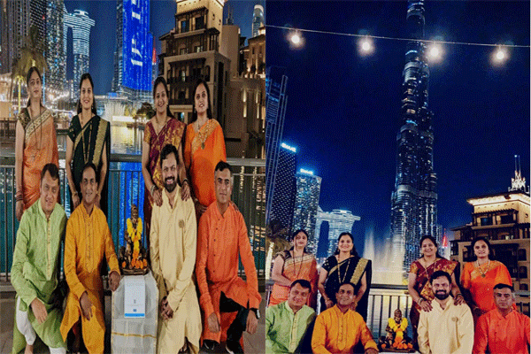 ‘जय भवानी, जय शिवाजी’ने दुमदुमले बुर्ज खलिफा
