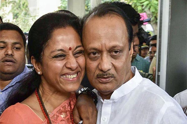 supriya sule-ajit pawar supriya sule-ajit pawar