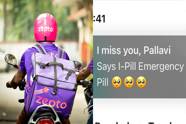 Zepto notification