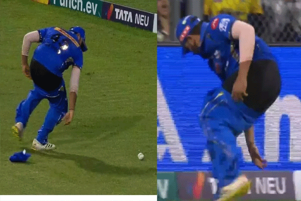 Rohit Sharma Oops Moment