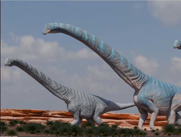  Argentina-Dinosaur : अर्जेंटिनात सापडला 9 कोटी वर्षे जुना डायनासोर Illustration 