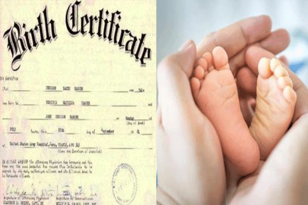 BIRTH CERTIFICATE