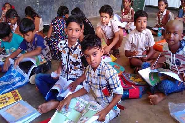 first day-school-Chandrapur