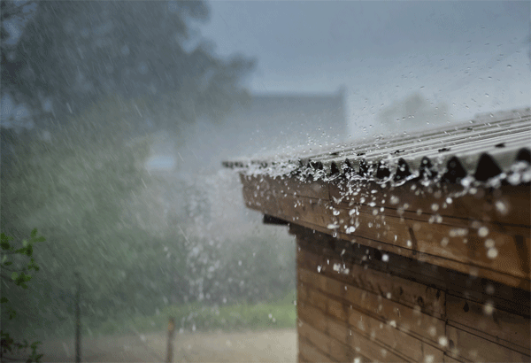 heavy rain