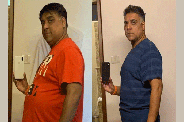 Ram Kapoor lost 55 kg