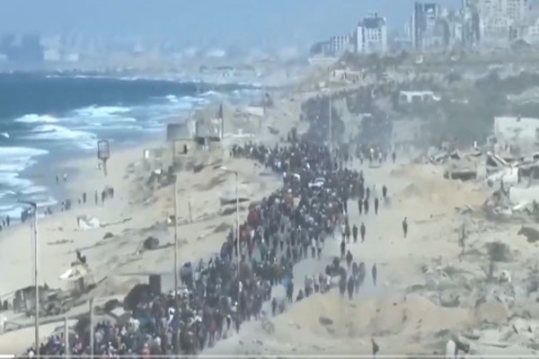 first ray of peace in Gaza