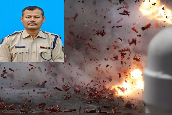 Maoist IED explosion