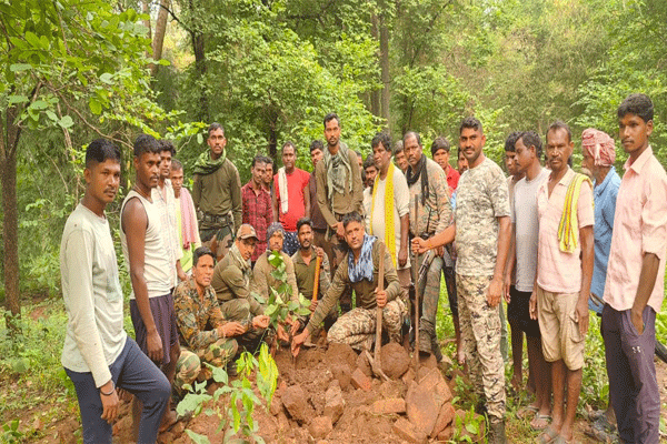 katezhari naxal memorial demolition
