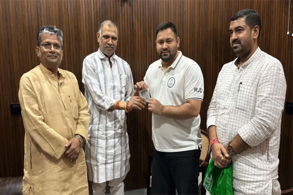 Pashupati Paras resignation, Surajbhan Singh RJD, Bihar