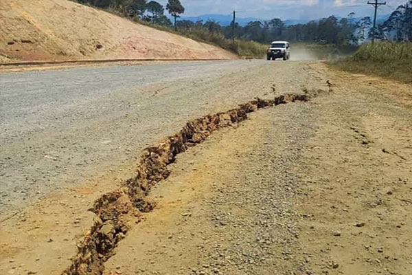 Earthquake in Papua Indonesia