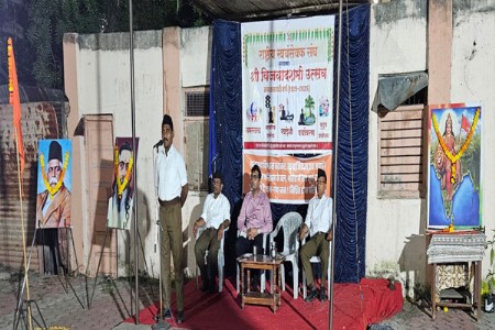 संघ शाखेत शारिरिक मानसिक बौध्दीक शक्ती वाढते : जिल्हा प्रचारक समीर देशमुख