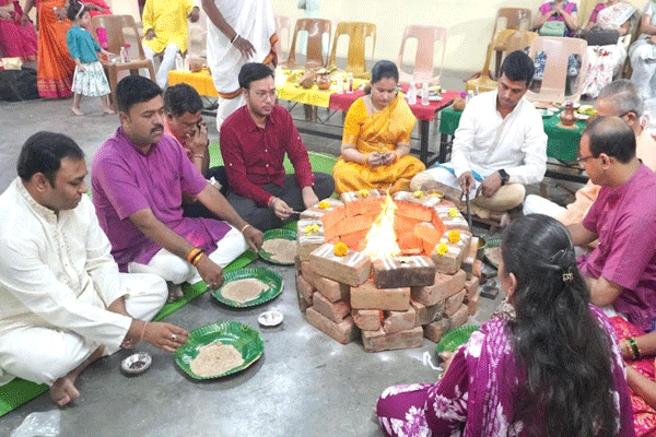 Sant Dnyaneshwar Temple Dhanvantari Yagna, Dhanvantari Yagna Nagpur, health experts Dhanvantari Yagna, Bajajnagar Dhanvantari Yagna, Dhanvantari Jayanti celebration, Ayurvedic doctors Dhanvantari Yagna, medical professionals Yagna Nagpur, spiritual health ceremony, Dhanvantari Puja Nagpur, Dhanvantari Yagna 2025, traditional health ritual, Nagpur temple event, Dhanvantari worship ceremony, Diwali Dhanvantari festival, Dhanvantari Yagna priests, holistic health event, Nitin Gadkari Dhanvantari Yagna, Ayurved