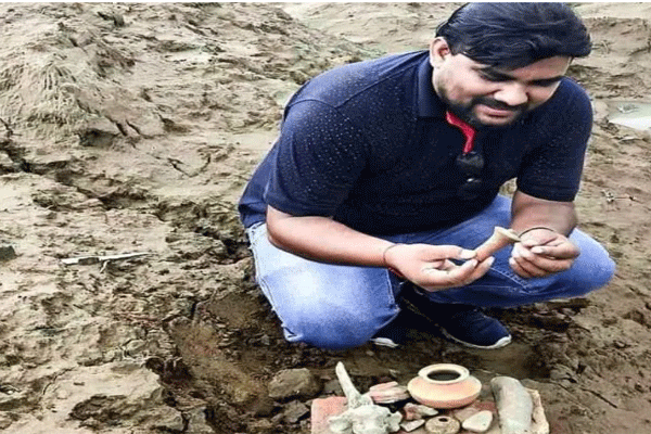 ऐतिहासिक! मातीचा गर्भातून उजळली प्राचीन संस्कृतीची 'ज्योत'