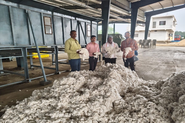 Cotton is priced at  