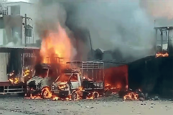 Khop parade fire accident 