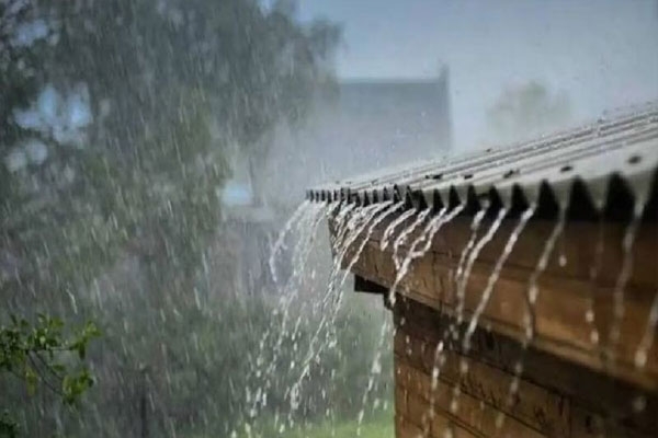 Chance of rain in the state