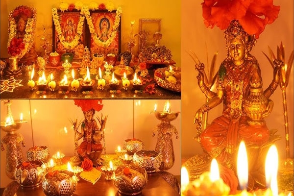 Shri Lakshmi Puja ceremony