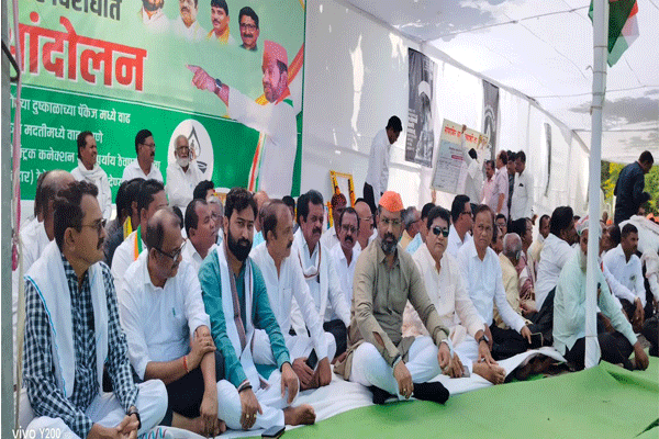 वर्धेत शेतकर्‍यांच्या मागण्यांसाठी ‘काळी दिवाळी’