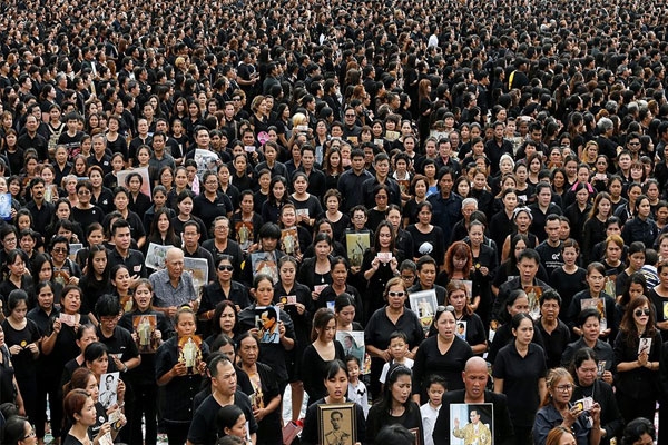 Black dress is mandatory in Thailand