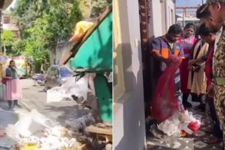 घाण केली तर घरासमोरच १०० पट कचरा! GBA चा स्वच्छतेचा अनोखा फंडा