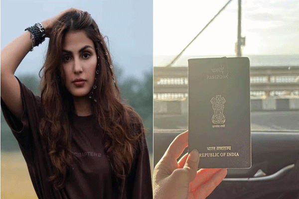 Rhea Chakraborty passport return