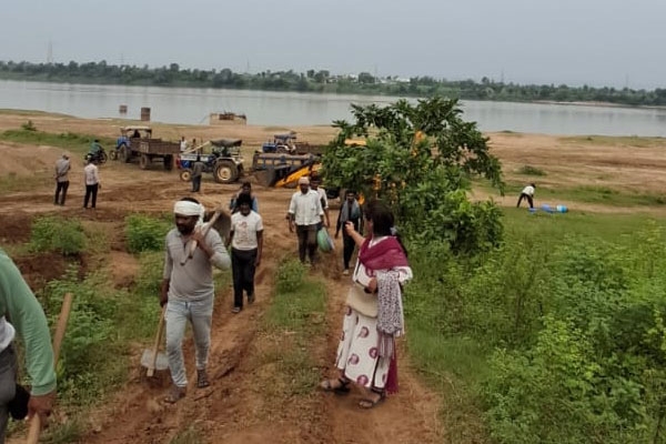 Tiroda Biroli sand mining