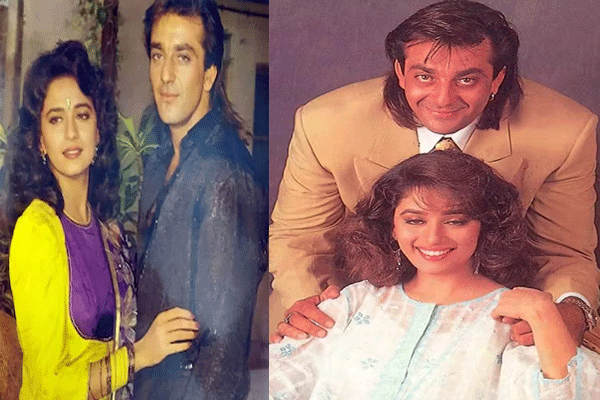 Madhuri Dixit Sanjay Dutt 