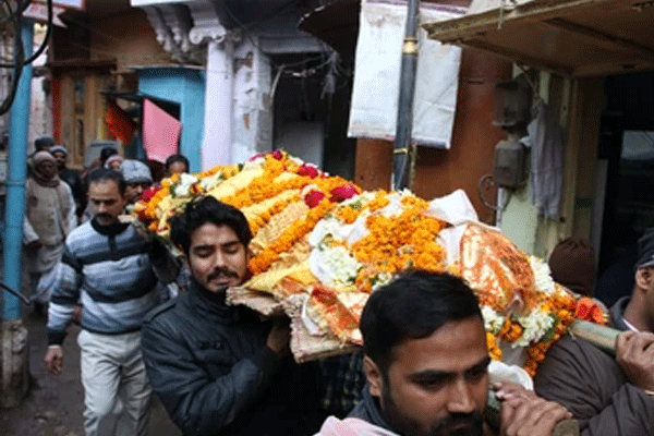 cremation ground issue