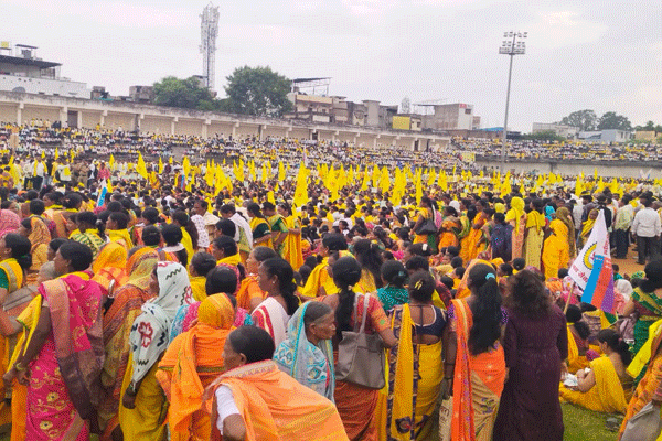  Adivasi protest Gondia