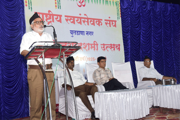 Upendra Kulkarni speech, RSS Vijayadashami