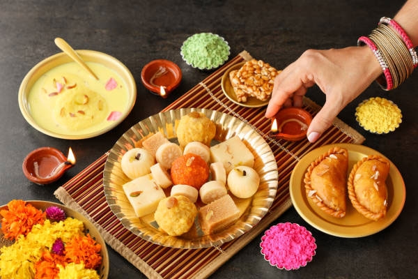 sweets during Diwali season
