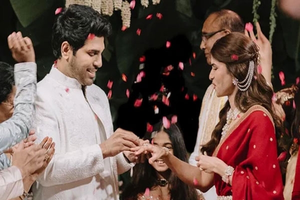 Sirish-Nayanika engagement Sirish-Nayanika engagement