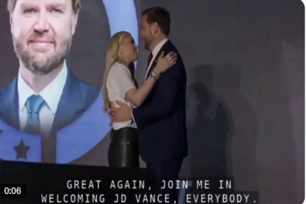 JD Vance-Erica Kirk-Controversy