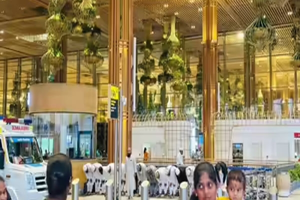 Namaz at Bengaluru airport