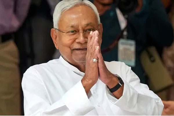 Congratulations from Nitish Kumar
