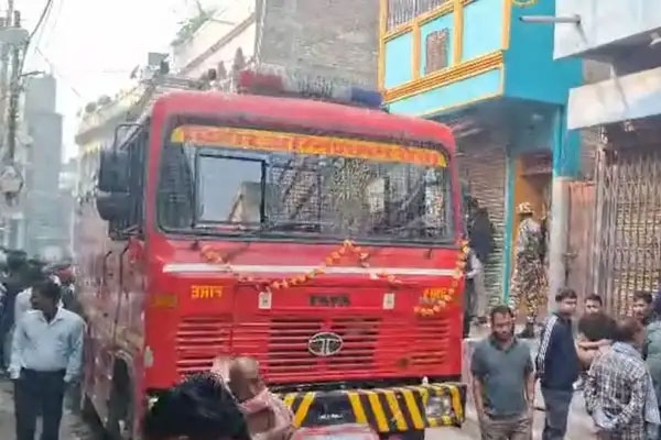 Fire in Muzaffarpur