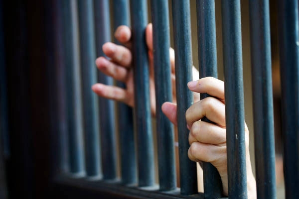 Prison girls hug each other Prison girls hug each other