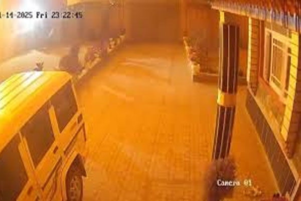 Srinagar blast caught on camera