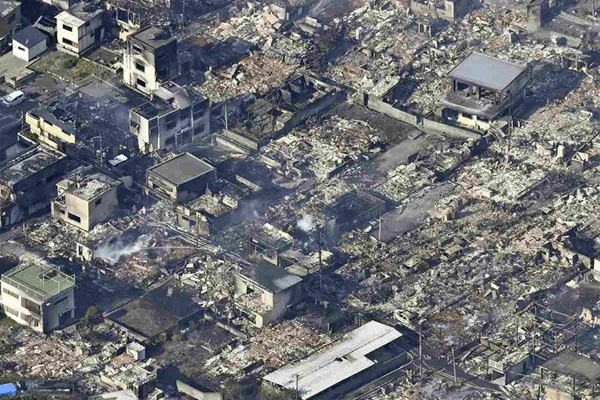 fire-in-oita-city-japan