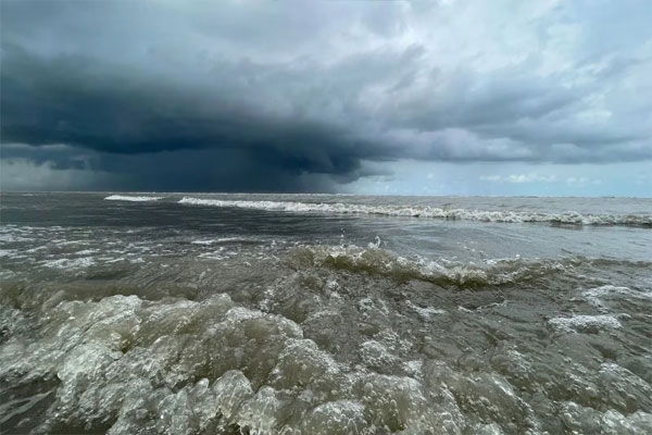 Cyclone in the Bay of Bengal