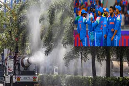 दिल्लीतील वाढत्या प्रदूषणामुळे क्रिकेट सामना आता मुंबई!