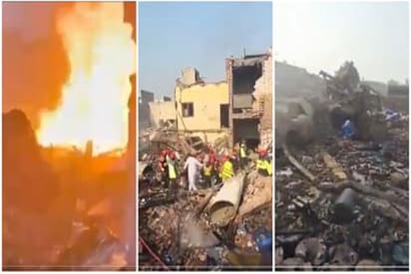 Factory boiler explodes in Pakistan