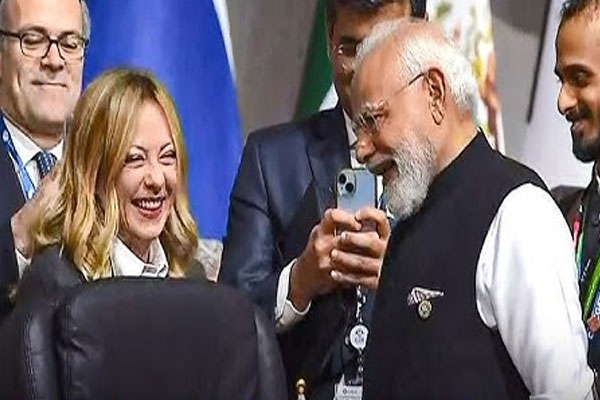 Modi-Meloni meeting Modi-Meloni meeting