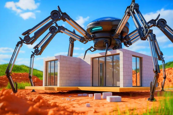 Spider Robot House
