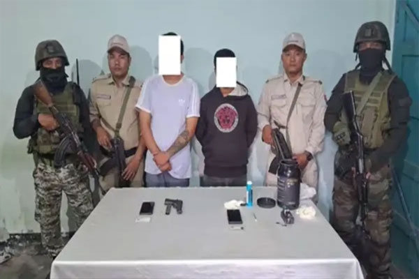 Eight terrorists arrested in Manipur Eight terrorists arrested in Manipur