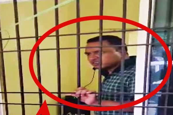 Officer caught at home with girlfriend