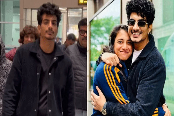 स्मृती मंधाना सोबत लग्न पुढे ढकलल्यानंतर पहिल्यांदाच दिसला पलाश मुच्छल; VIDEO