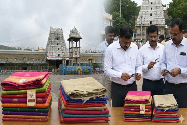 Silk dupattas scam in Tirupati